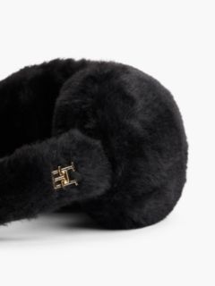 Faux Fur Earmuff — Black 3