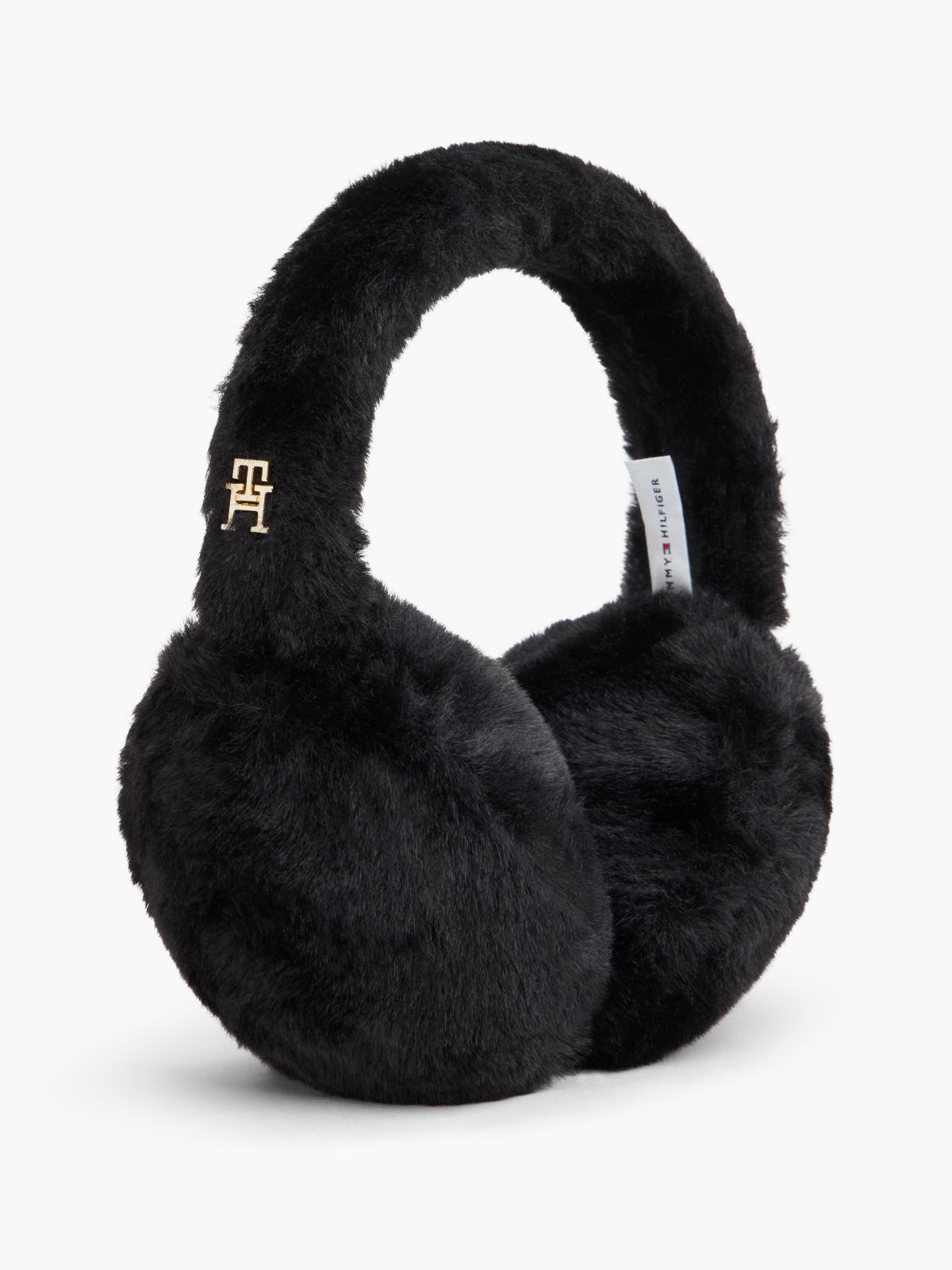 Faux Fur Earmuff — Black