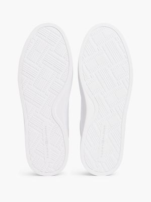 Женские кроссовки Tommy Hilfiger Metallic Accent Canvas, цвет: Белый — фото 5
