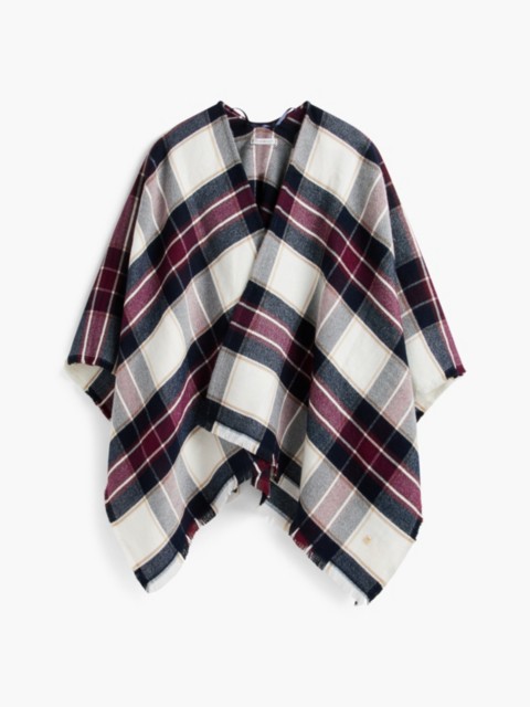 Женские куртки Tommy Hilfiger Tartan Cape