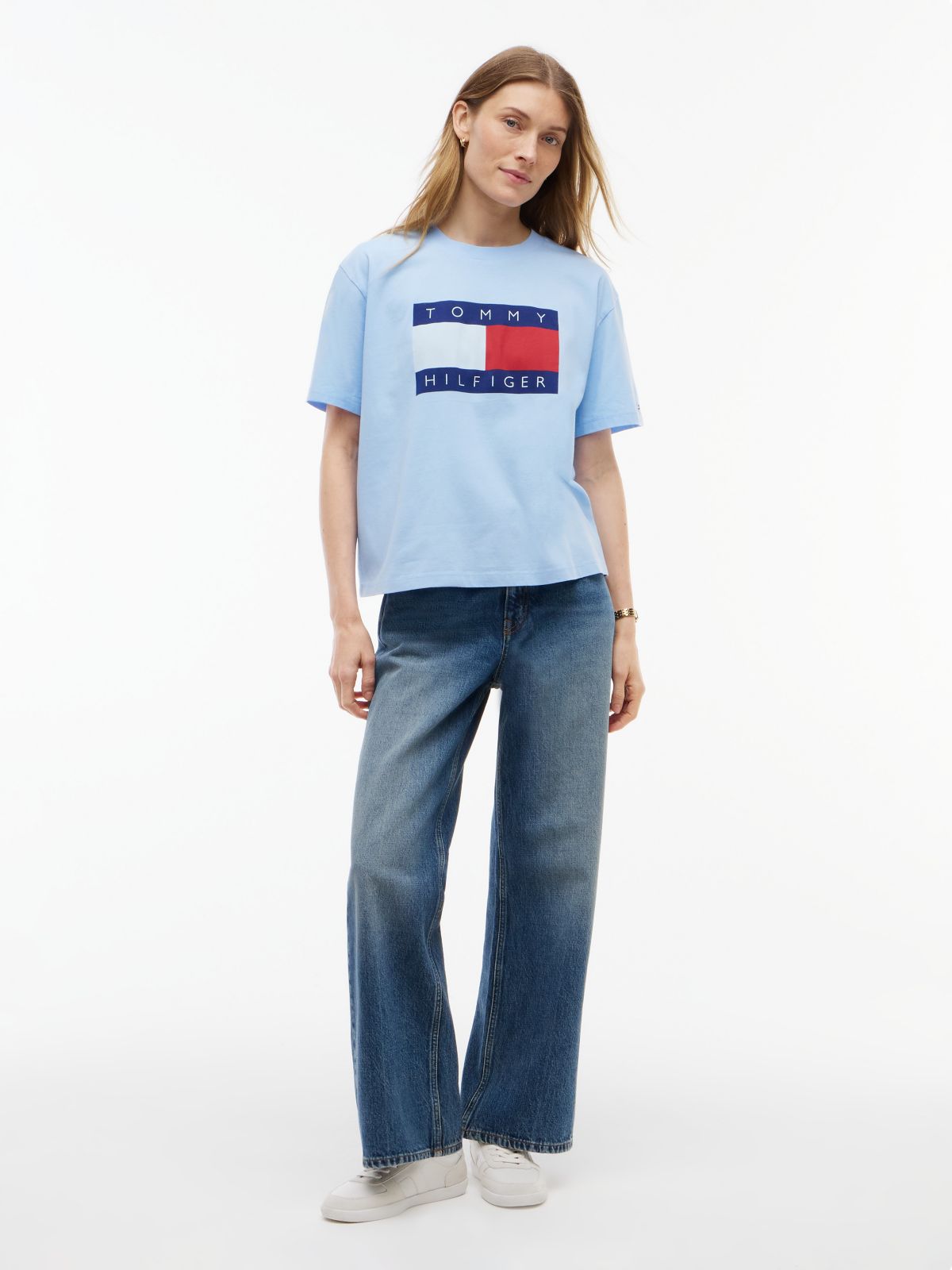 Flag Logo T-Shirt — Vessel Blue