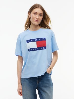 Flag Logo T-Shirt, Vessel Blue