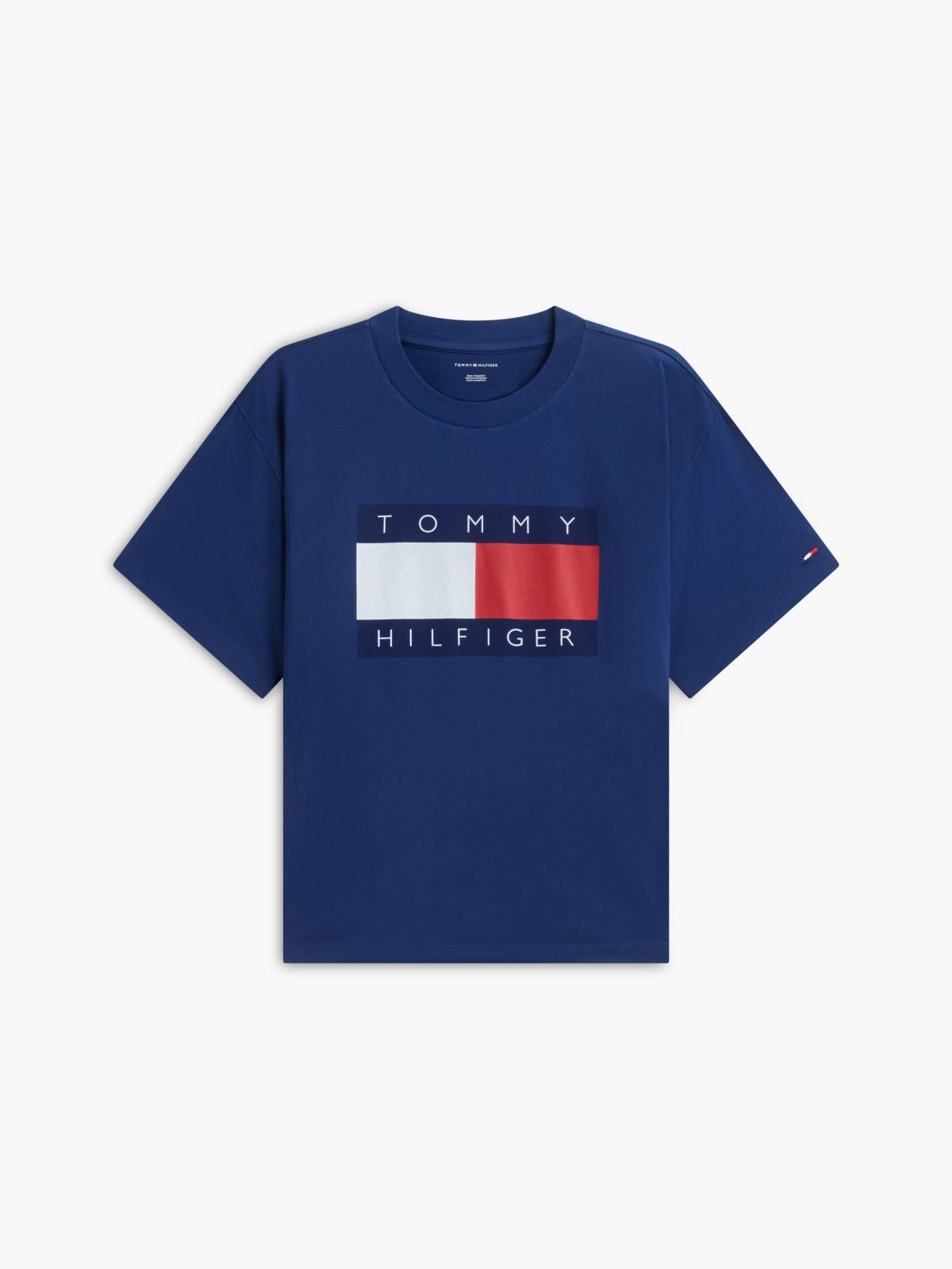 Flag Logo T-Shirt — Preppy Navy