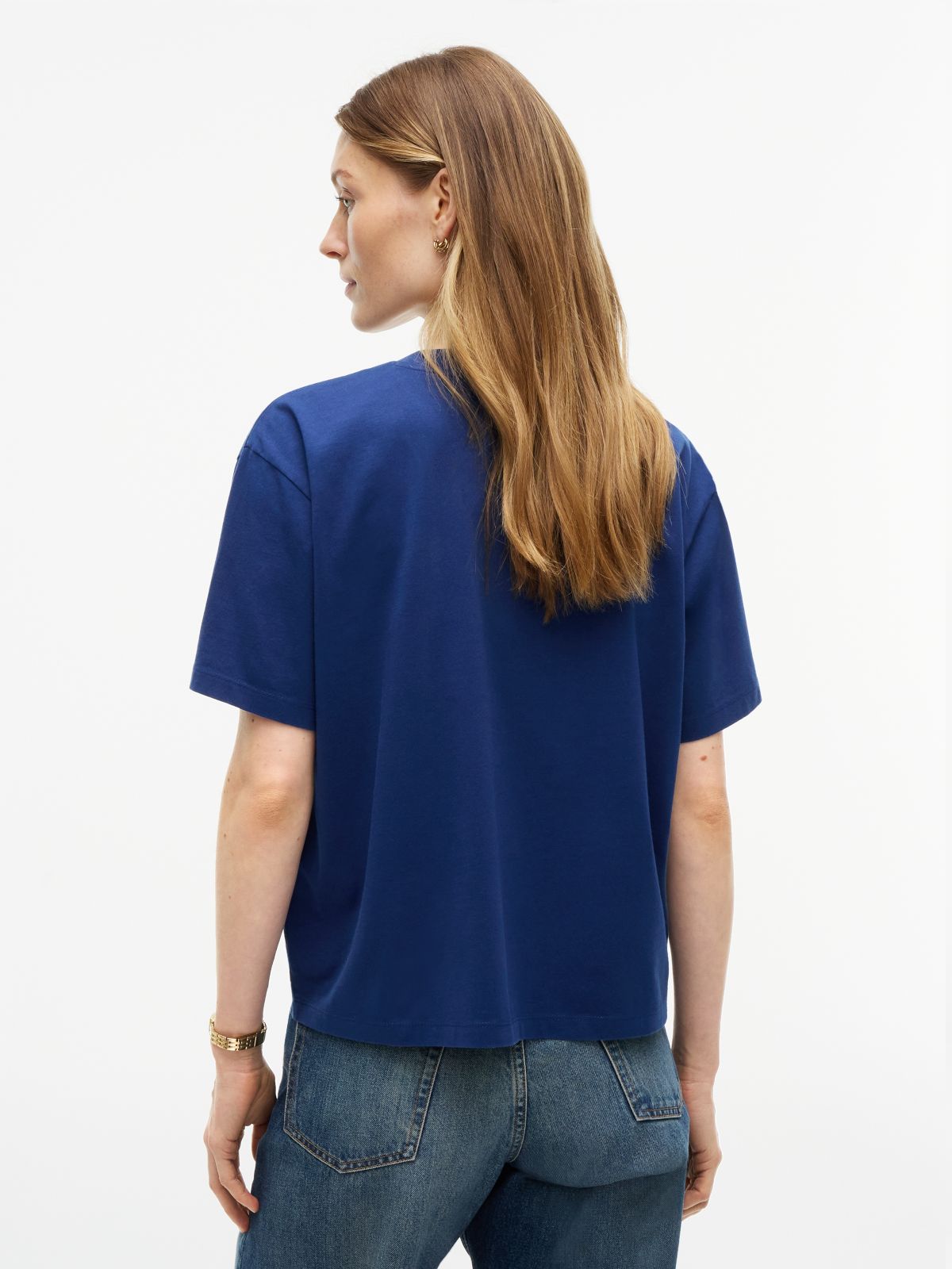 Flag Logo T-Shirt — Preppy Navy