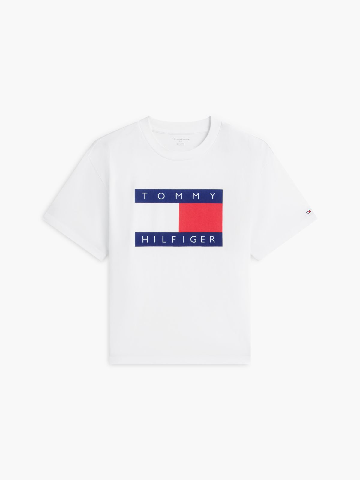 Flag Logo T-Shirt — Ecru