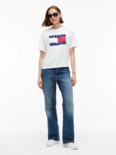 Flag Logo T-Shirt — Ecru 2