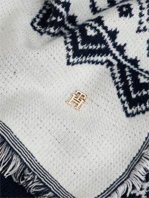 Мужская накидка Tommy Hilfiger Fair Isle Cape, цвет: Белый разноцветный — фото 3