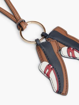 Женский брелок Tommy Hilfiger Mini Penny Loafer Bag Charm, цвет: Тёмно-синий разноцветный — фото 3