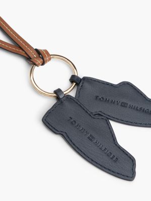 Женский брелок Tommy Hilfiger Mini Penny Loafer Bag Charm, цвет: Тёмно-синий разноцветный — фото 4