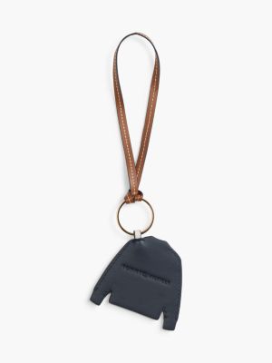 Женский брелок Tommy Hilfiger Mini Varsity Jacket Bag Charm, цвет: Тёмно-синий разноцветный — фото 2
