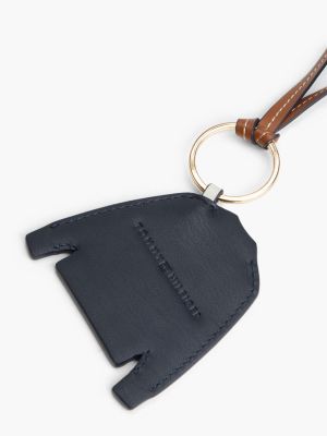 Женский брелок Tommy Hilfiger Mini Varsity Jacket Bag Charm, цвет: Тёмно-синий разноцветный — фото 4